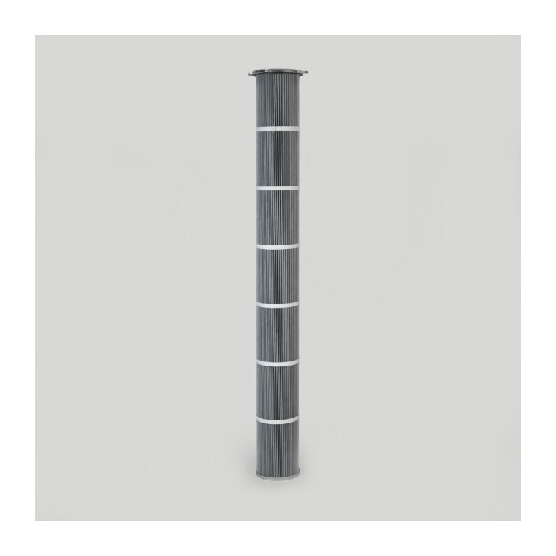 Wkład quick fix 4, poliester powlekany ptfe, śr. zewn. 216 mm × dł. 2000 mm, komora brudnego i czystego powietrza - Donaldson