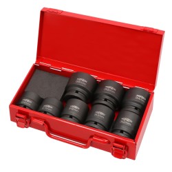 Nasadki udarowe 3/4" - zestaw 8 elementów