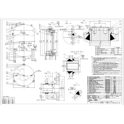 Zbiornik sprężonego powietrza pionowy 6000 litrów, 30 bar - Komnino