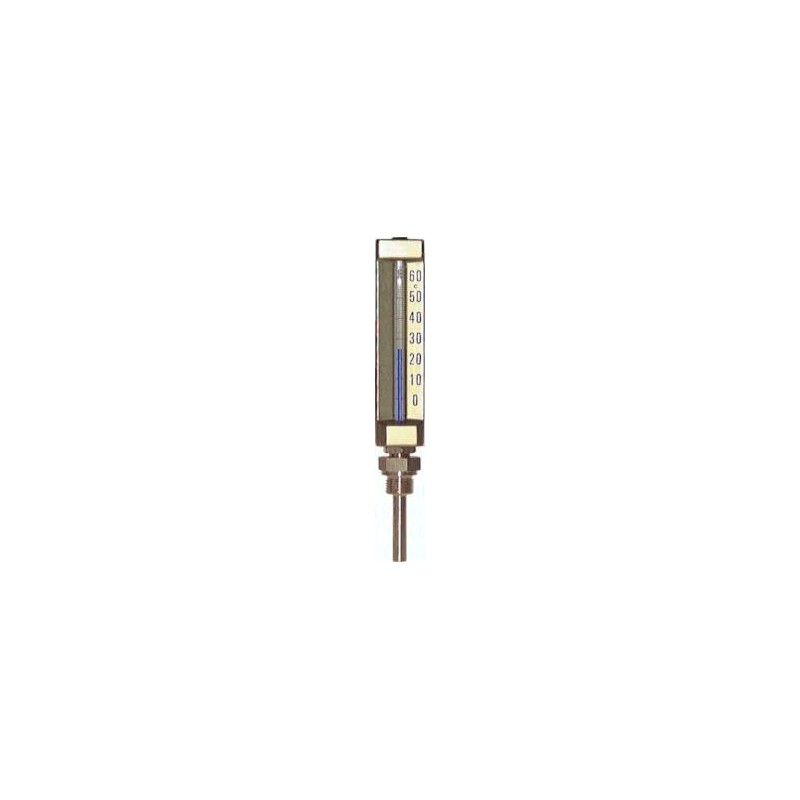Termometr maszynowy (150mm) pionowy, 0-100°C, 160mm