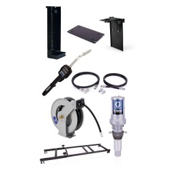 Pakiet pomp olejowych serii LD 3:1 1040 l, miernik ustawiony wstępnie (G24H728) - Graco