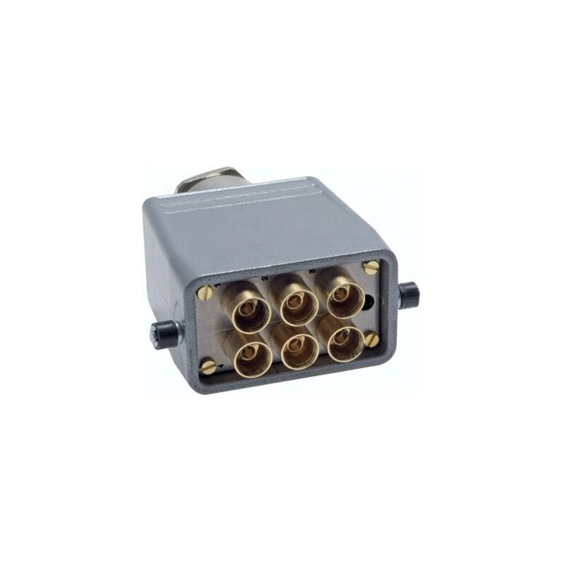 Multizłącze 10x8mm, wtyczka z pokrywą przeciwpyłową