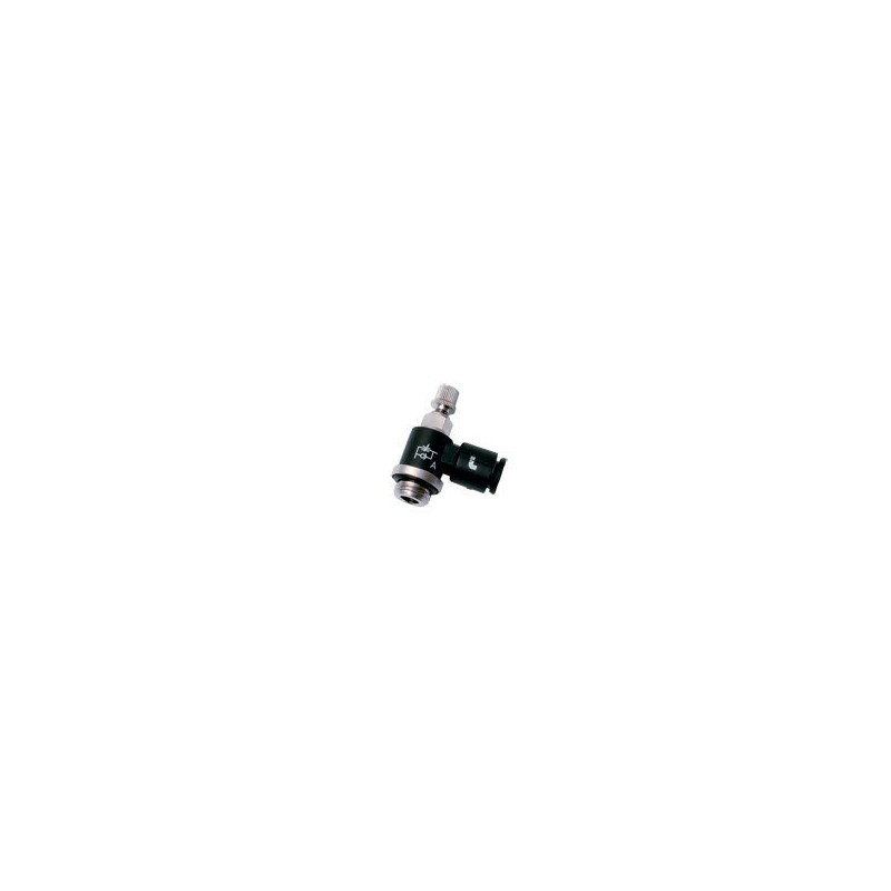 Zawór dławiąco-zwrotny typ B, dławienie na dopływie 3 mm M5 (7669 03 19) - Legris