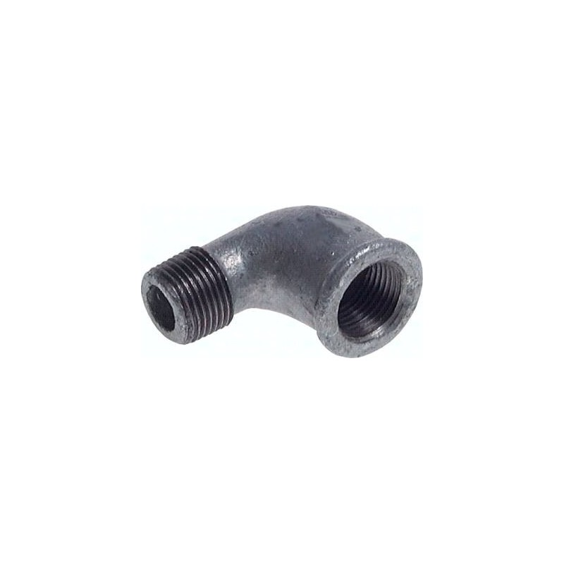 Kolano gwintowane 90 , Rp 2 1/2"(GW)-R 2 1/2"(GZ), 25 bar, żeliwo