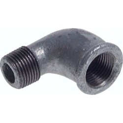 Kolano gwintowane 90 , Rp 3"(GW)-R 3"(GZ), 25 bar, żeliwo