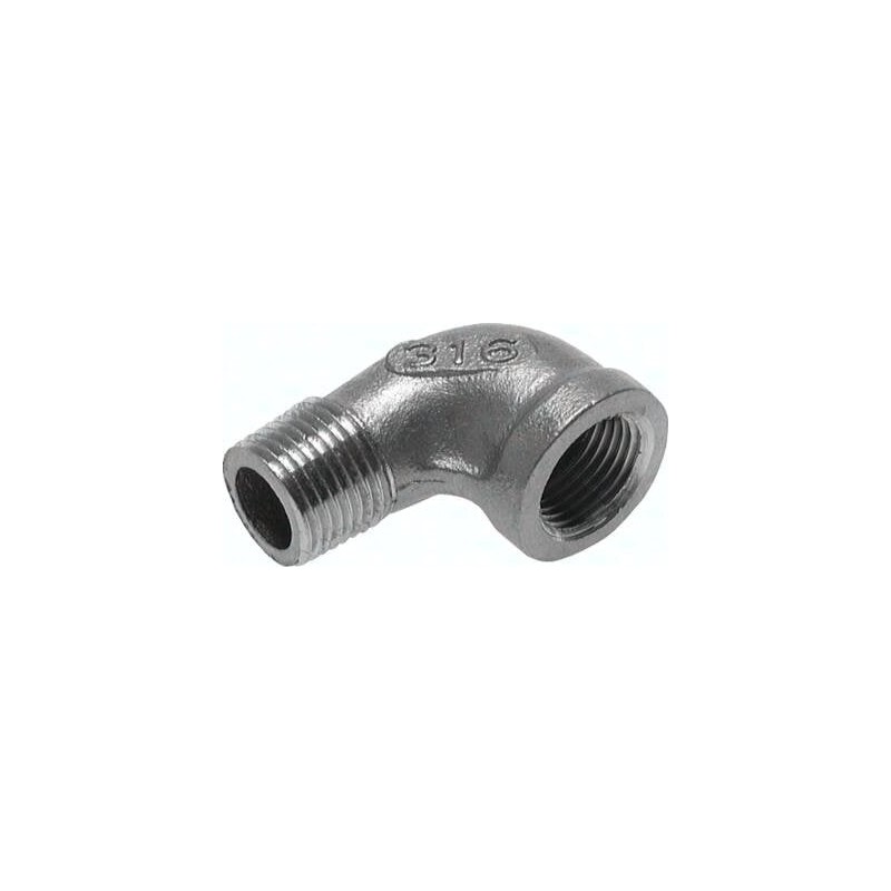 Kolano z gwintem wewn./zewn. NPT 1-1/2"(GW)-NPT 1-1/2"(GZ), stal nierdzewna