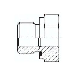 Redukcja hydrauliczna G 3/4"(gwint zew.)-G 1 1/2"(gwint wew.), 1.4571
