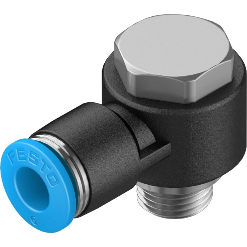 Złącze wtykowe-L QSLV-G1/8-6-100 (132061) - Festo