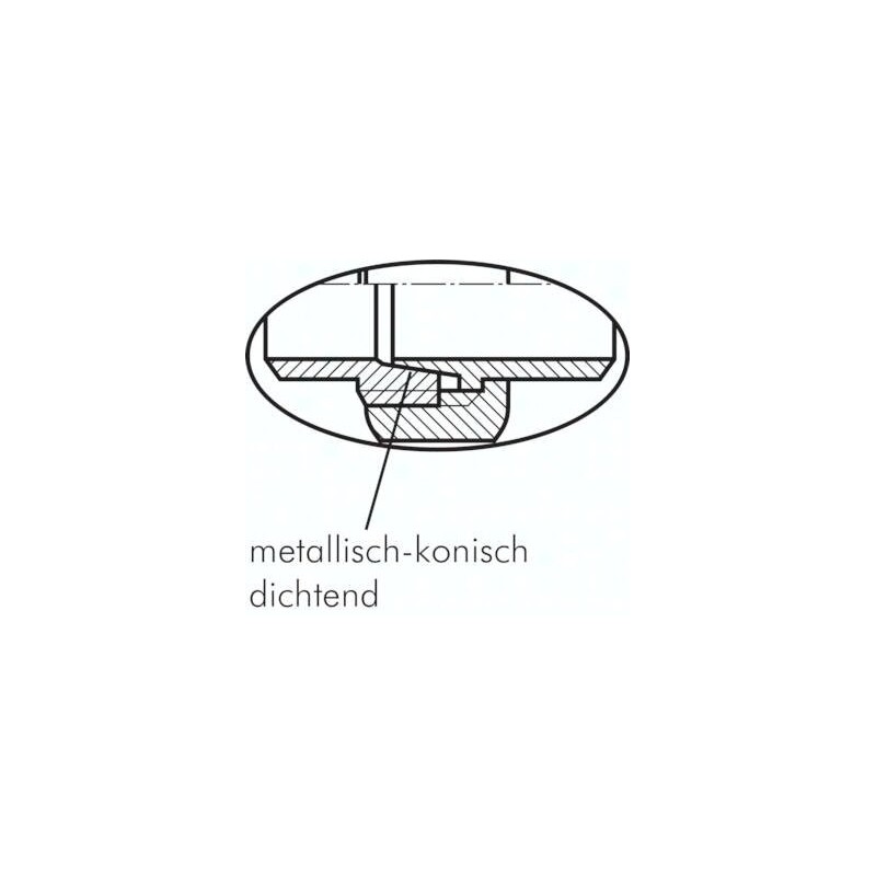 Nypel gwintowany R3/8-R1/4, PN40, uszczelnienie stożkowe, stal nierdzewna