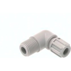 Złączka kątowa gw. zew. G1/8-8x6 PVDF typ 1