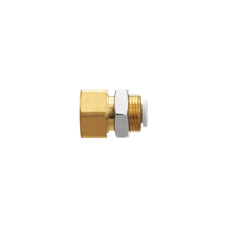 Złączka prosta wtykowa grodziowa seria KQ2E (KQ2E16-G04A) - SMC