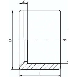 Redukcja klejona, PVCU, 90x110mm