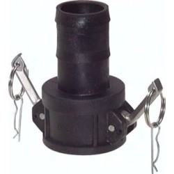 Złącze Camlock, typ C, do przewodu 75, 6 bar, PP