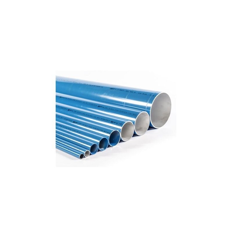 Rura aluminiowa niebieska L 5,7m D80 - AIRnet