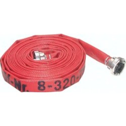 Wąż gaśniczy DIN 14811, DN25-25-D, czerwony, L 20m