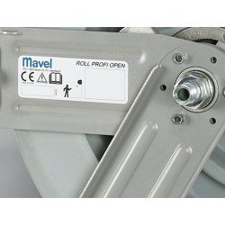 Zwijacz przewodu sprężonego powietrza MAVEL Roll Big Profi Open AIR/20 (19+1m)-5/8" 20 bar - Mavel