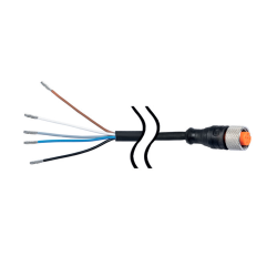 Kabel do wyjścia alarm/impuls z wtykiem M12, L 10m - CS Instruments