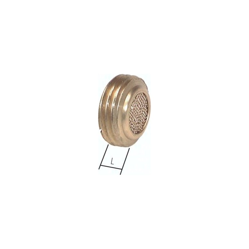Plaski amortyzator G 3/4", spiek brazu, do wpuszczania