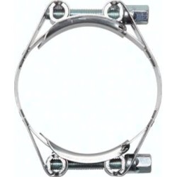 Opaska do sworzni GBS, dwuczęściowa, 276 - 296 mm, stal nierdzewna