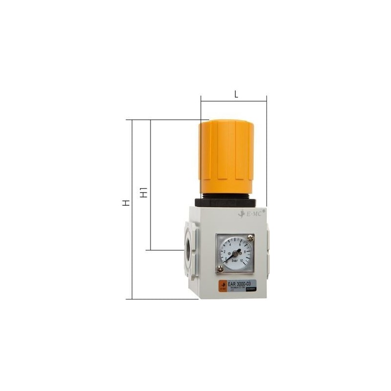 Reduktor ciśnienia Eco-Line G3/8 - Emc