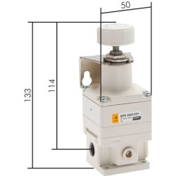 Reduktor precyzyjny Eco-Line G1/4, 0,05 - 2 bar - Emc