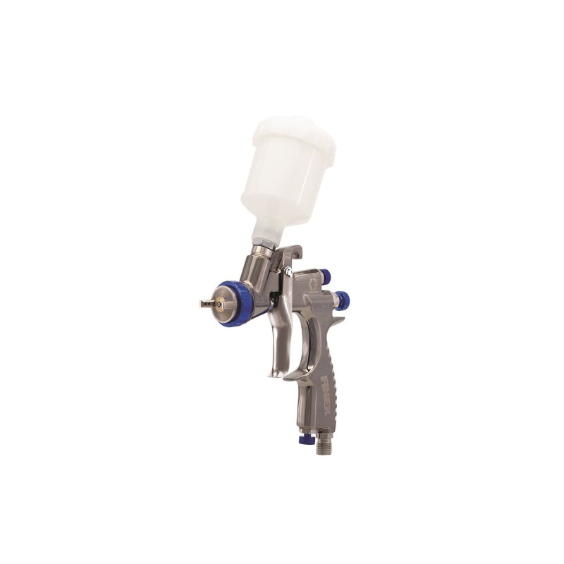Pistolet natryskowy z przepływem grawitacyjnym Finex, mini, HVLP, dysza 1,2 mm (G289259) - Graco