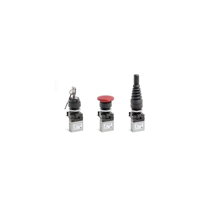 Zawór miniaturowy 2x3/2 NC, 284-000, seria 2, Camozzi