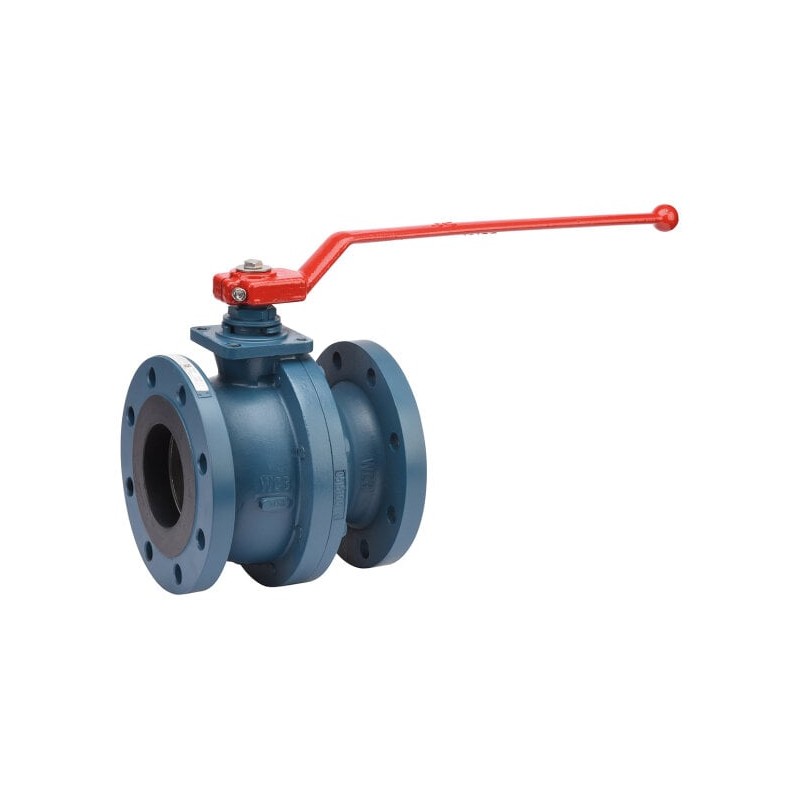 Zawór kulowy stalowy 540AICG DINF4 DN25 PN40 WCB/F316/PTFE+Grafit