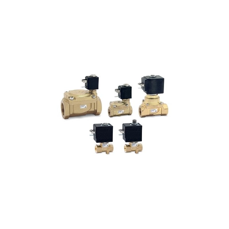 Elektrozawór membranowy 2/2NC G1" CFB-A26R-R1-B7B, 24VAC, NBR, seria CFB, Camozzi