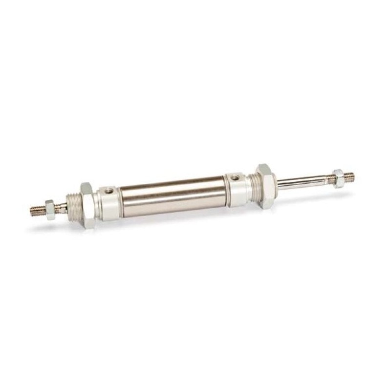 Siłownik ISO6432 D25x100 z magnesem, dwustronne tłoczysko