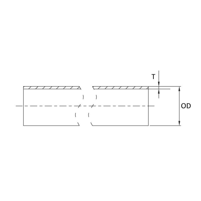 Rura spawana 88.90 X 7.62 mm 3" SCH 80S ASTM 304L