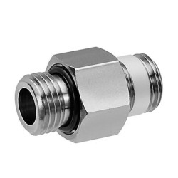 Nypel podwójny G014-G014 PE5 (R412010016) - Aventics