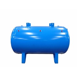 Zbiornik sprężonego powietrza do nadbudowy agregatów poziomy 20 litrów, 40 bar - Komnino