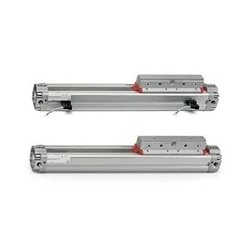 Siłownik beztłoczyskowy podwójnego działania, z amortyzacją, serii 50 (50M2P16A1700) - Camozzi