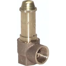 Zawór bezpieczeństwa kątowy TÜV G 1-1/4" (GW), 11,0 bar