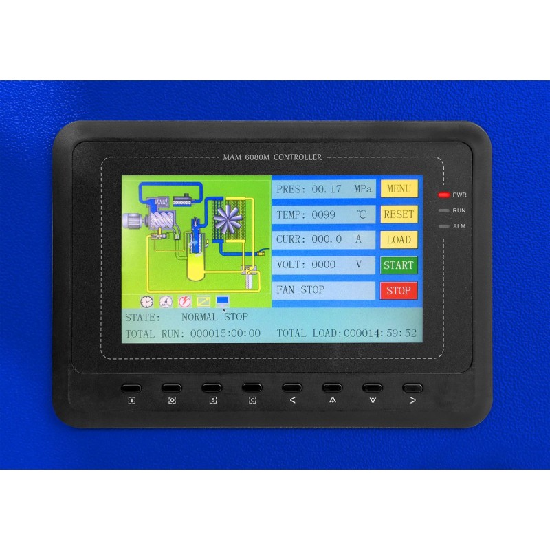 Kompresor śrubowy APS 7.5 IVR Combi X 10 bar 7.5 KM/5.5 kW 170-760 l/min 200 l