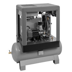 Kompresor śrubowy APS 7.5 IVR Combi X 10 bar 7.5 KM/5.5 kW 170-760 l/min 200 l