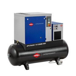 Kompresor śrubowy APS 15 Basic Combi Dry 10 bar 15 KM/11 kW 1416 l/min 500 l