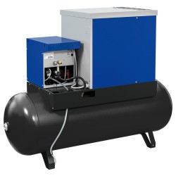 Kompresor śrubowy APS 10 Basic Combi Dry 10 bar 10 KM/7.5 kW 996 l/min 500 l