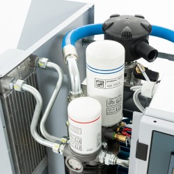 Kompresor śrubowy APS 10 Basic Combi Dry 10 bar 10 KM/7.5 kW 996 l/min 500 l
