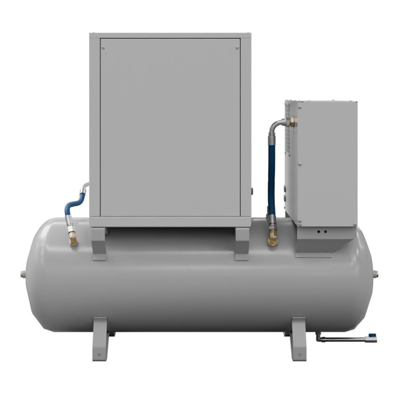 Kompresor śrubowy MiniPower 7 TD200 | 7.5 KM / 5.5 kW | 650 L/min | 200 L