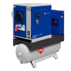 Kompresor śrubowy PremiumPower 10 TD270 | 10 KM / 7,5 kW | 377-1250 l/min | 270 l