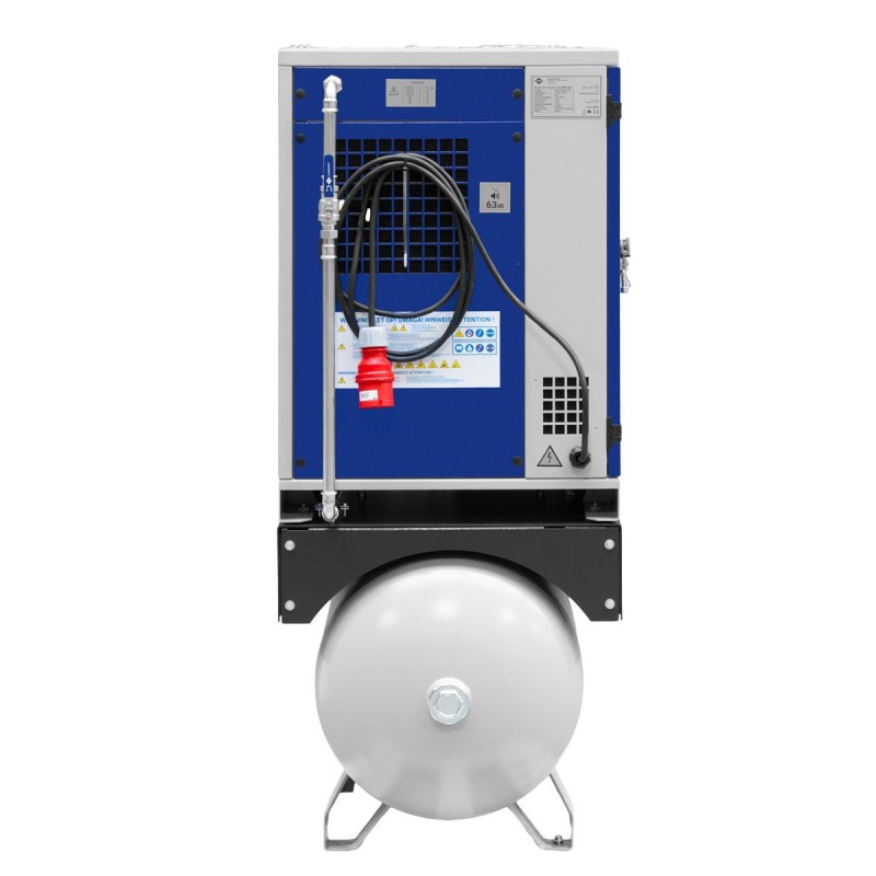 Kompresor śrubowy PremiumPower 10 TD270 | 10 KM / 7,5 kW | 377-1250 l/min | 270 l