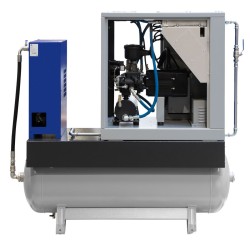 Kompresor śrubowy PremiumPower 10 TD270 | 10 KM / 7,5 kW | 377-1250 l/min | 270 l