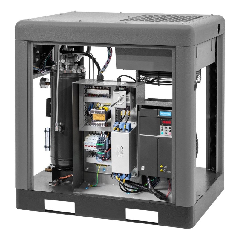 Kompresor śrubowy APS 10 IVR X 10 bar 10 KM/7.5 kW 270-1020 l/min