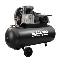 Kompresor dwutłokowy Black Pro B3800B 10 bar 3 KM/2.2 kW 289.3 l/min 150 l