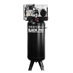 Kompresor dwutłokowy Black Pro B3800B 10 bar 4 KM/3 kW 368.2 l/min 200 l pionowy