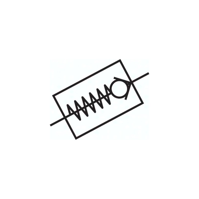 Zawór zwrotny wtykowy R1/8-8, przepływ od gwintu do przewodu, uszczelnienie gwintu teflon