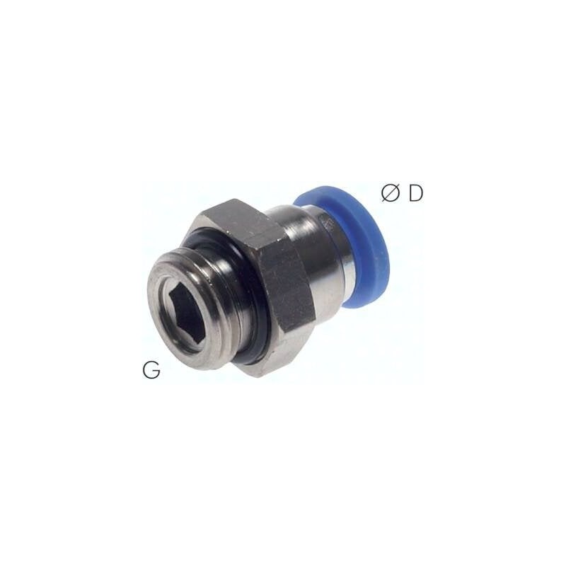 Złączka prosta wtykowa G3/8-12 (oring)