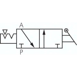 Zawór odcinający wtykowy 3/2 G3/8-8